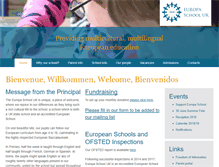 Tablet Screenshot of europaschooluk.org